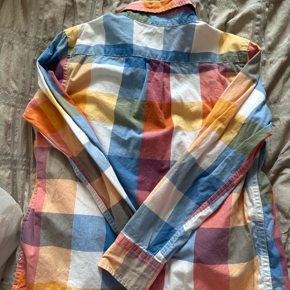 Gap kids long sleeve sweater multicolor. Size medium 8 regular. Like new! - Picture 3 of 3